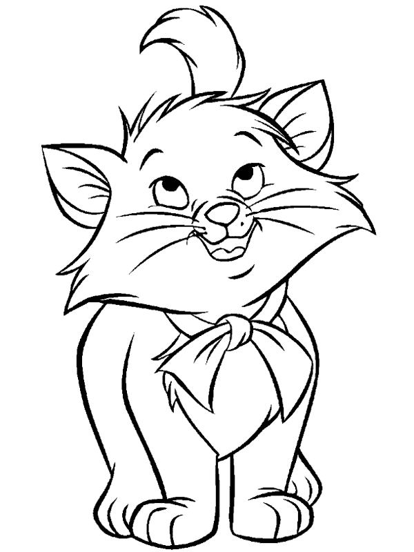 Berlioz The Aristocats Coloring Pages