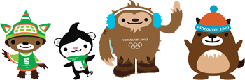 mascottes olympische spelen vancouver